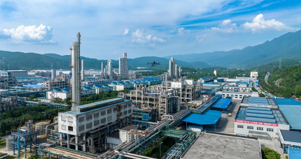 重慶移動助力華峰化工打造5G全連接工廠。重慶移動供圖