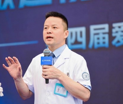 活動現場。重慶愛成大坪眼科醫院供圖