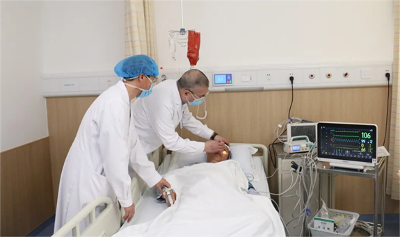 睡眠中心治療現場。重慶西區醫院供圖