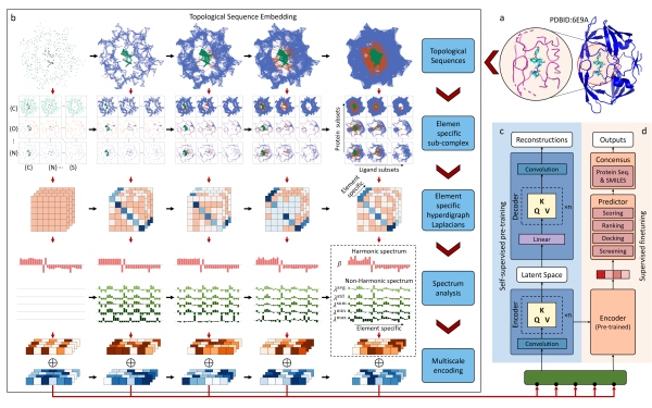 拓撲大語言模型示意圖。重慶理工大學供圖