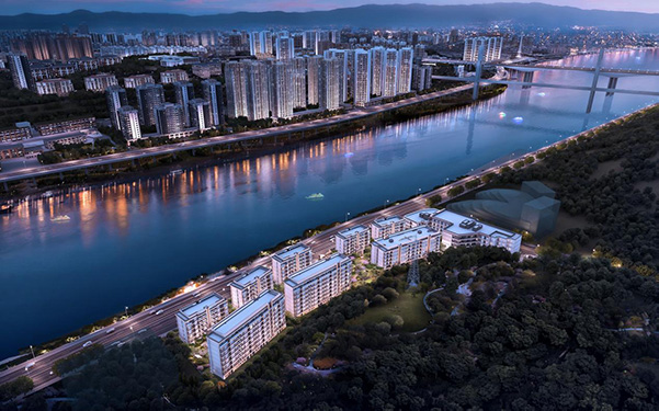 項目初步的意境圖。重慶龍湖供圖