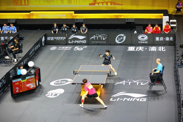 7月2日，U19女團決賽，中國隊30橫掃日本隊奪冠