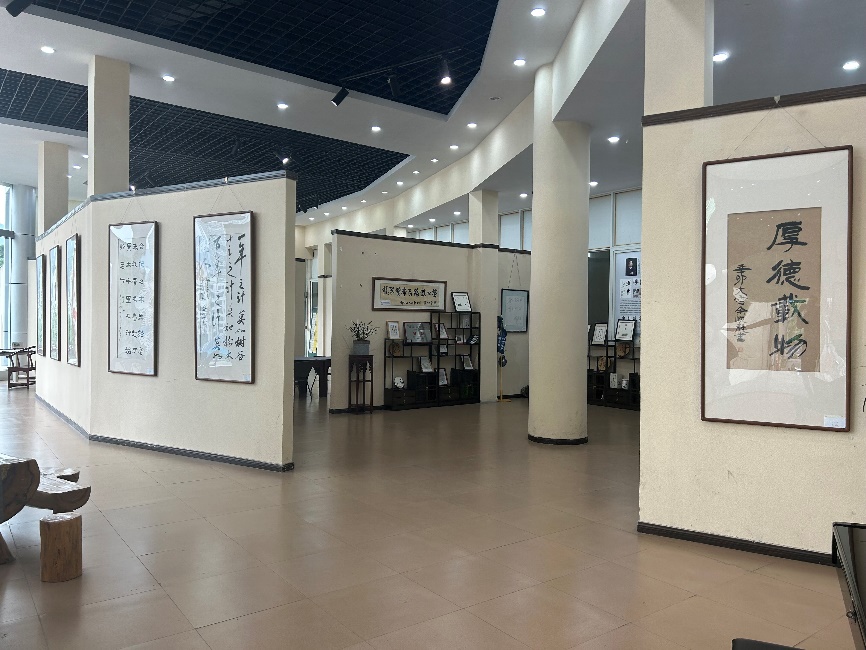 蘭溪書法作品館。武隆實驗小學供圖