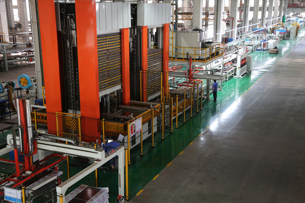 投入運營的首條產線。企業供圖
