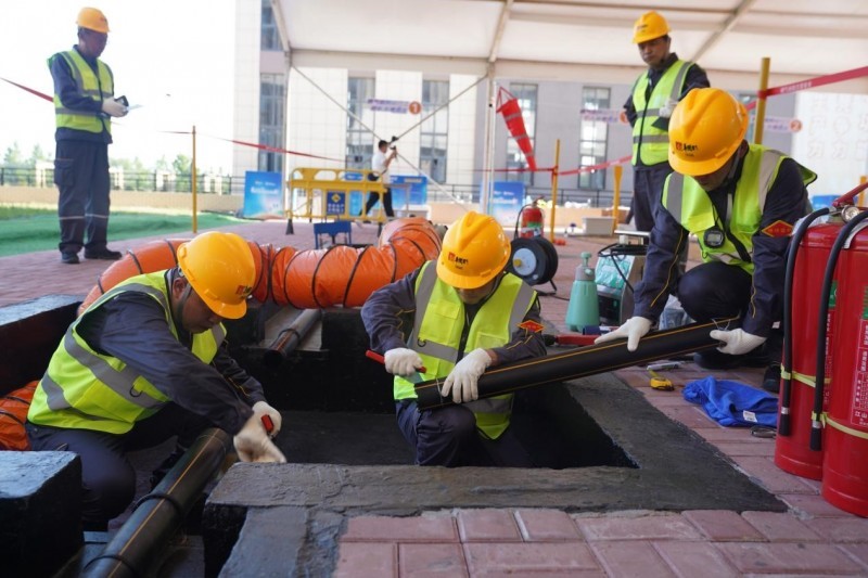 比賽現場。華潤燃氣供圖