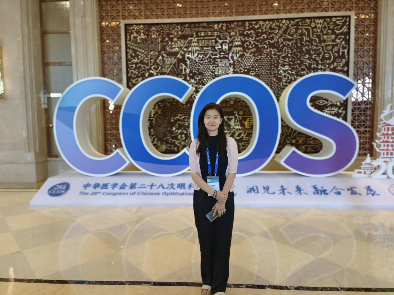 蔡錫安。重慶華廈眼科醫院供圖