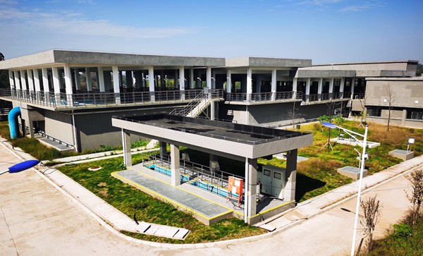 合川區第二水源水廠。重慶水務集團供圖