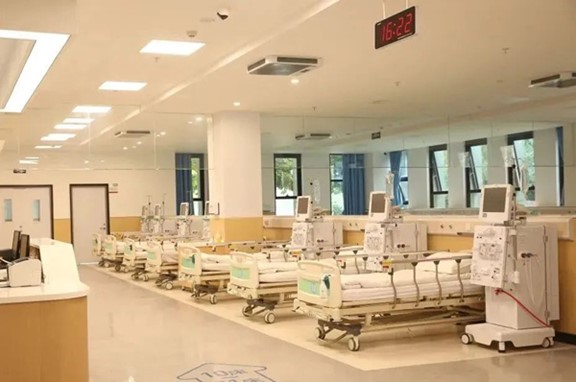松山醫院血液凈化中心。重慶松山醫院供圖