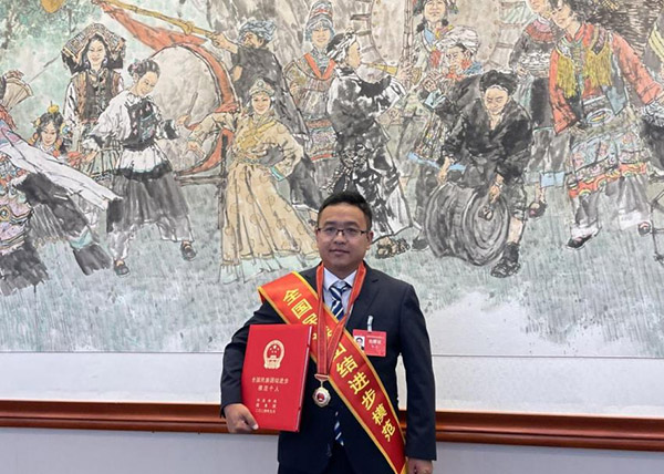 楊聰。郵儲銀行重慶分行供圖