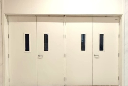 美心集團為四川大學華西醫院配套的防火門。（企業供圖）