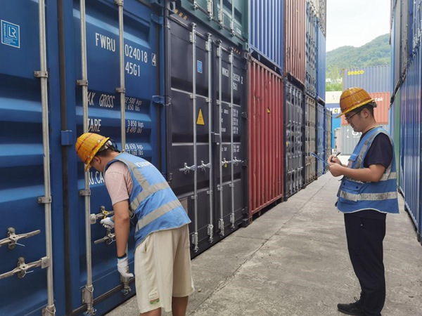 作業現場。渝新歐供圖