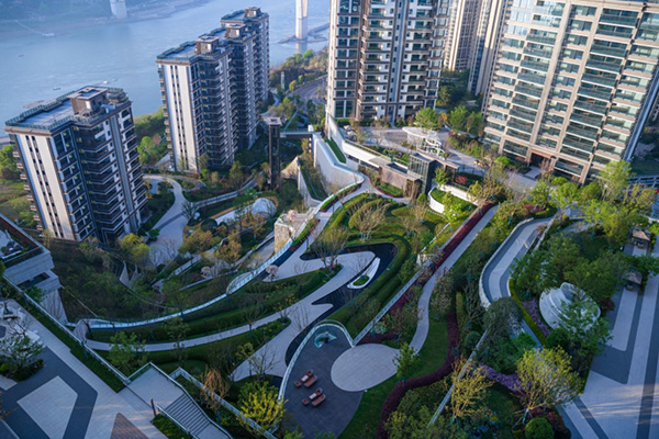 園林實景圖，拍攝時間2024年3月。長江序供圖