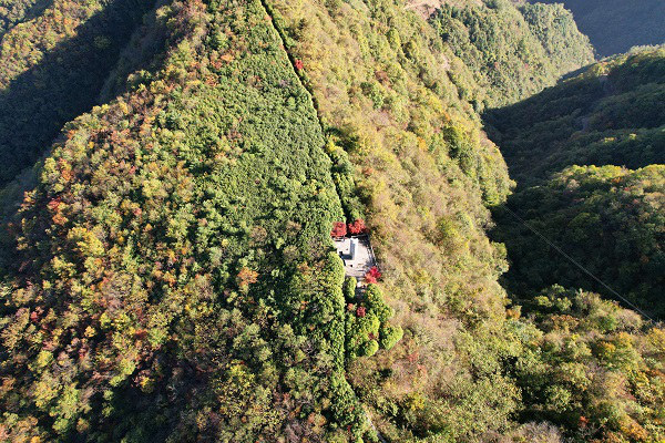 俯瞰雞心嶺。劉祎攝