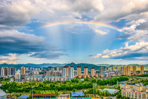 秀山縣城。楊小林攝