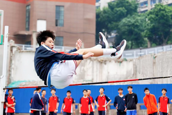 跳高比賽。向詩佳攝