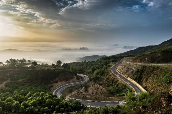 最美農村路。北碚區委宣傳部供圖