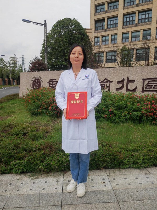 李想獲個人賽第二名。重慶道格骨科醫院供圖