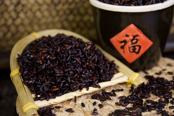 黑米。姜家鎮供圖