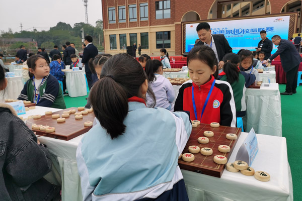 比賽現場。江津區教委供圖