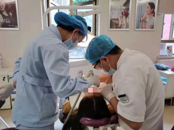 正畸精調收尾階段。泰康拜博口腔供圖