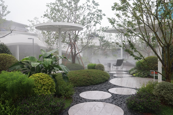 重慶高新區象嶼·未來宸光項目示范區。曾英豪攝