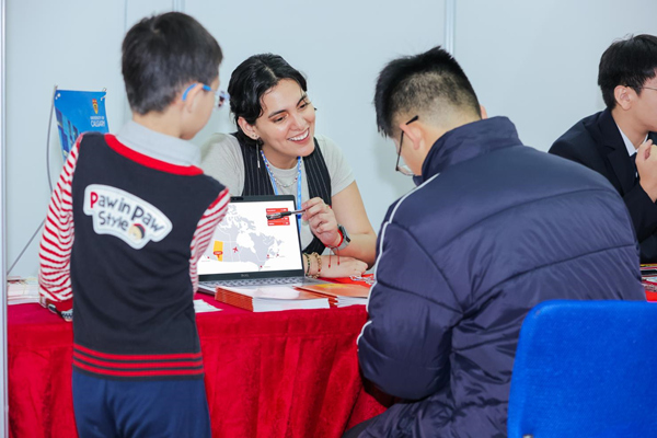 活動現場。重慶楓葉國際學校供圖