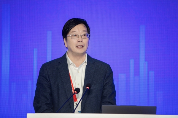 四川省高等教育學會會長沈火明致辭。主辦方供圖