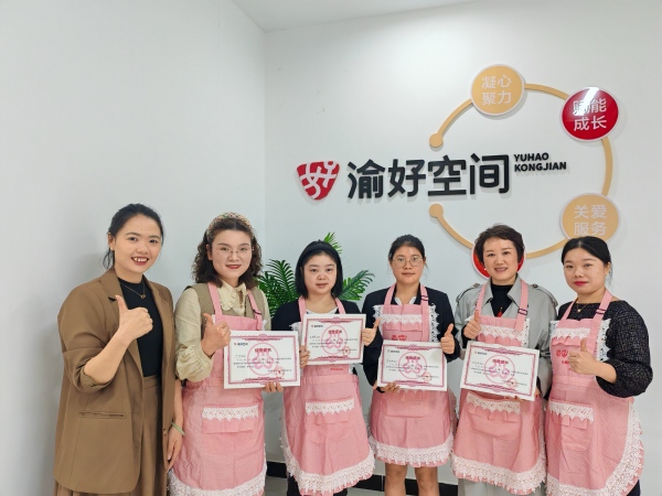 巾幗技能培訓站第二期培訓學員合照。受訪者供圖