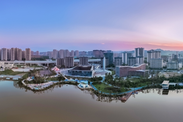 “夢界空間”數字經濟產業園。璧山區委宣傳部供圖