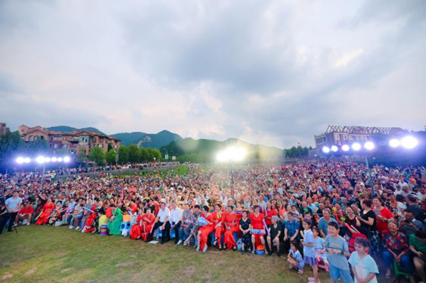 金科服務舉辦金粉嘉年華鄰里文化活動。金科服務供稿