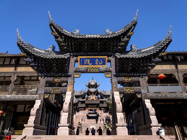 松鐖古鎮。重慶市文旅委供圖