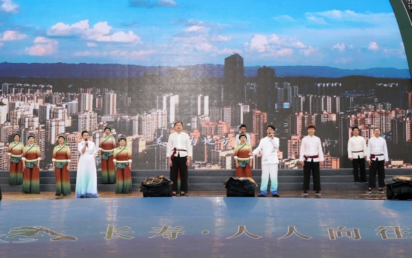 比賽現場。長壽區委宣傳部供圖