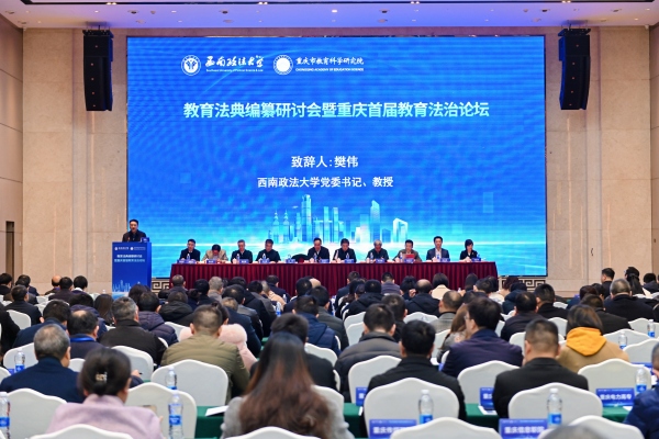 論壇現場。西南政法大學供圖