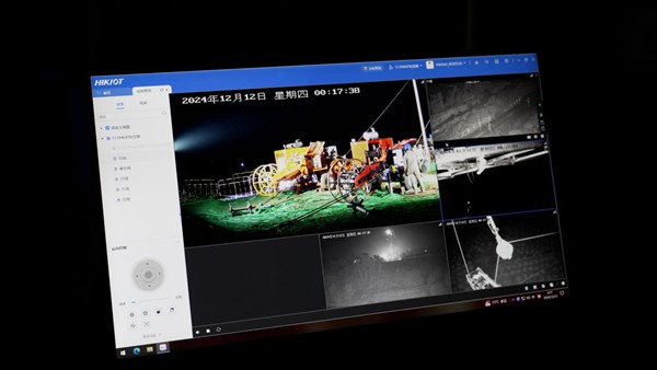 工程可視化設備實時監控系統。國網重慶永川供電公司供圖