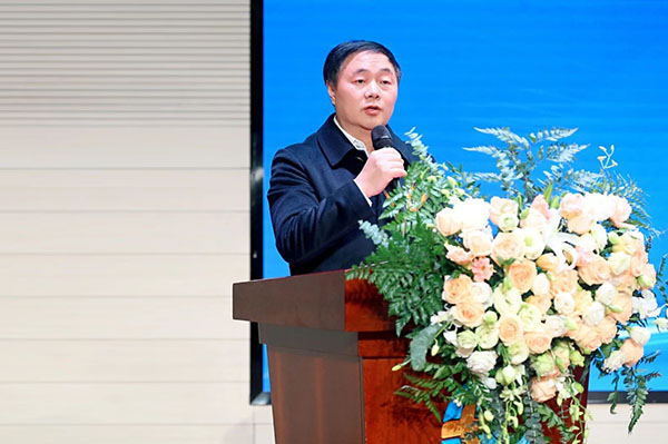 李大興致辭。重慶西區醫院供圖