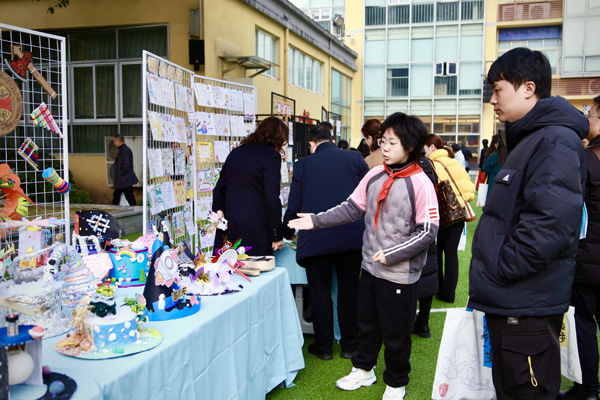 教學成果展。唐文蕤攝