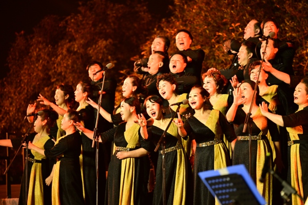 2025南岸新年音樂會合唱表演。郭旭攝