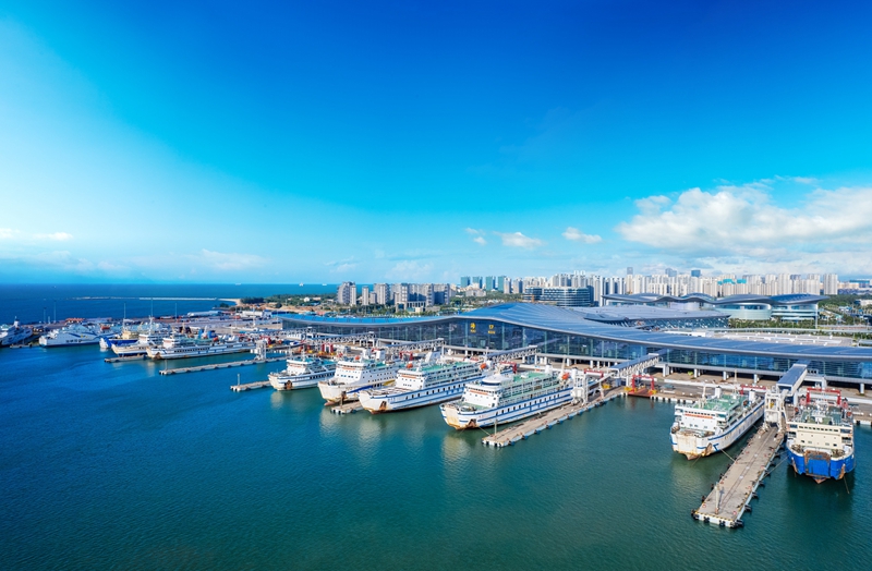 ?？谛潞８?。瓊州海峽輪渡公司供圖
