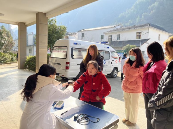 活動現場。巫溪縣婦聯供圖