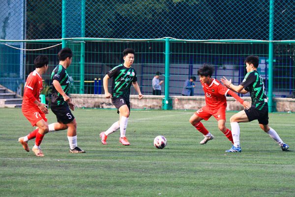 比賽現場。重慶七中供圖