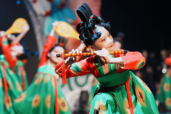 晚會現場。重慶市少年宮供圖