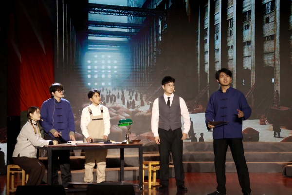 演出現場。重慶理工大學供圖