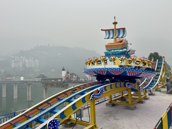 景區新增的游樂設施。景區供圖