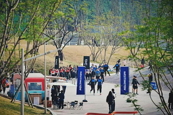 禮嘉天街社群活動。重慶龍湖供圖