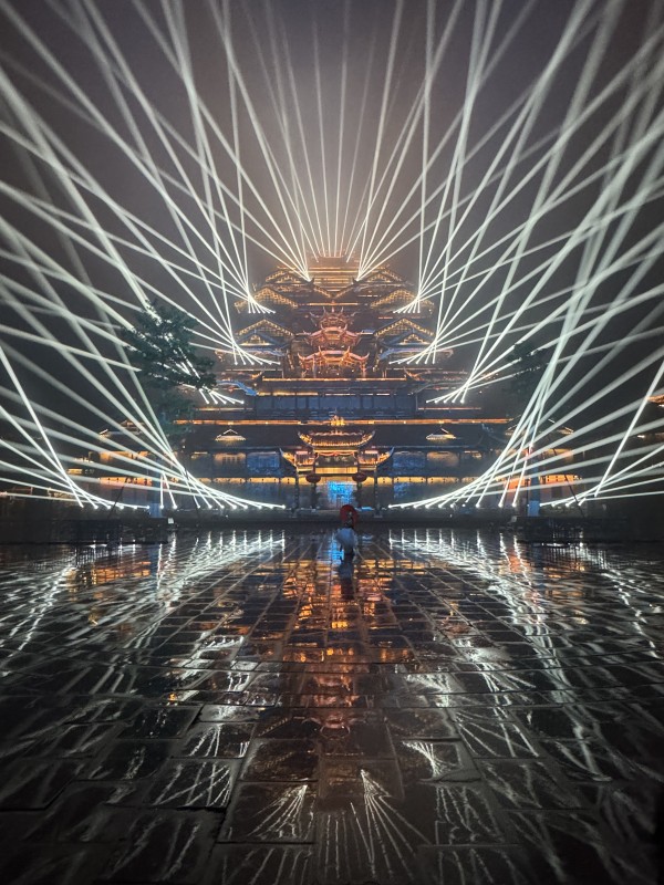 “國風苗韻·光影九黎”夜游活動將于1月25日啟幕。彭水縣委宣傳部供圖