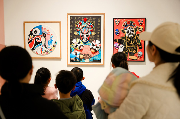 展覽現場。西南少兒美育聯盟供圖