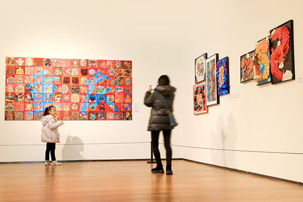 展覽現場。西南少兒美育聯盟供圖