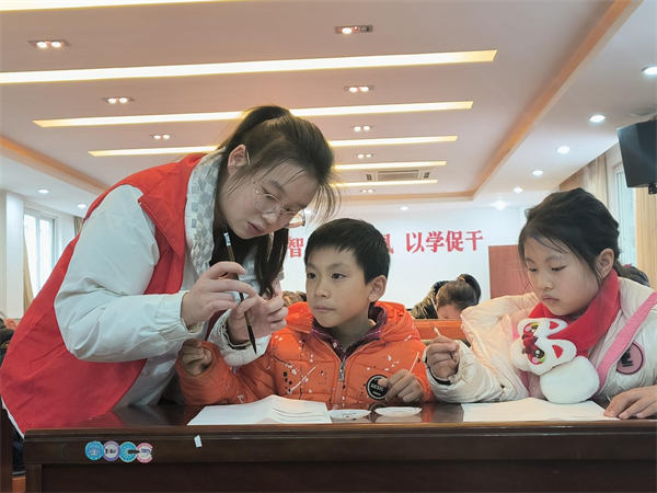 書法培訓現場。主辦方供圖