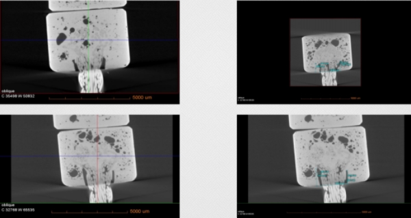 車門鎖膠頭“透視圖”。兩江新區供圖