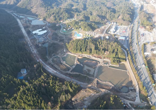 冷水山水項目修復現場。華地公司供圖